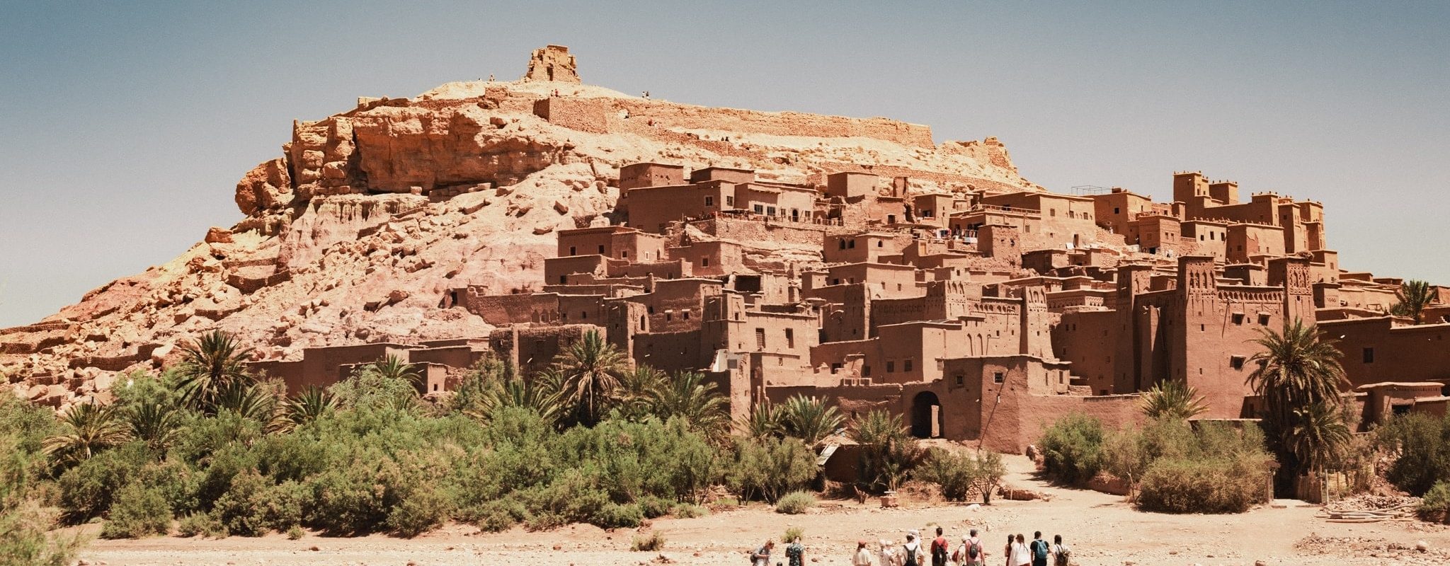 vue du village de Ksar ait Ben Haddou