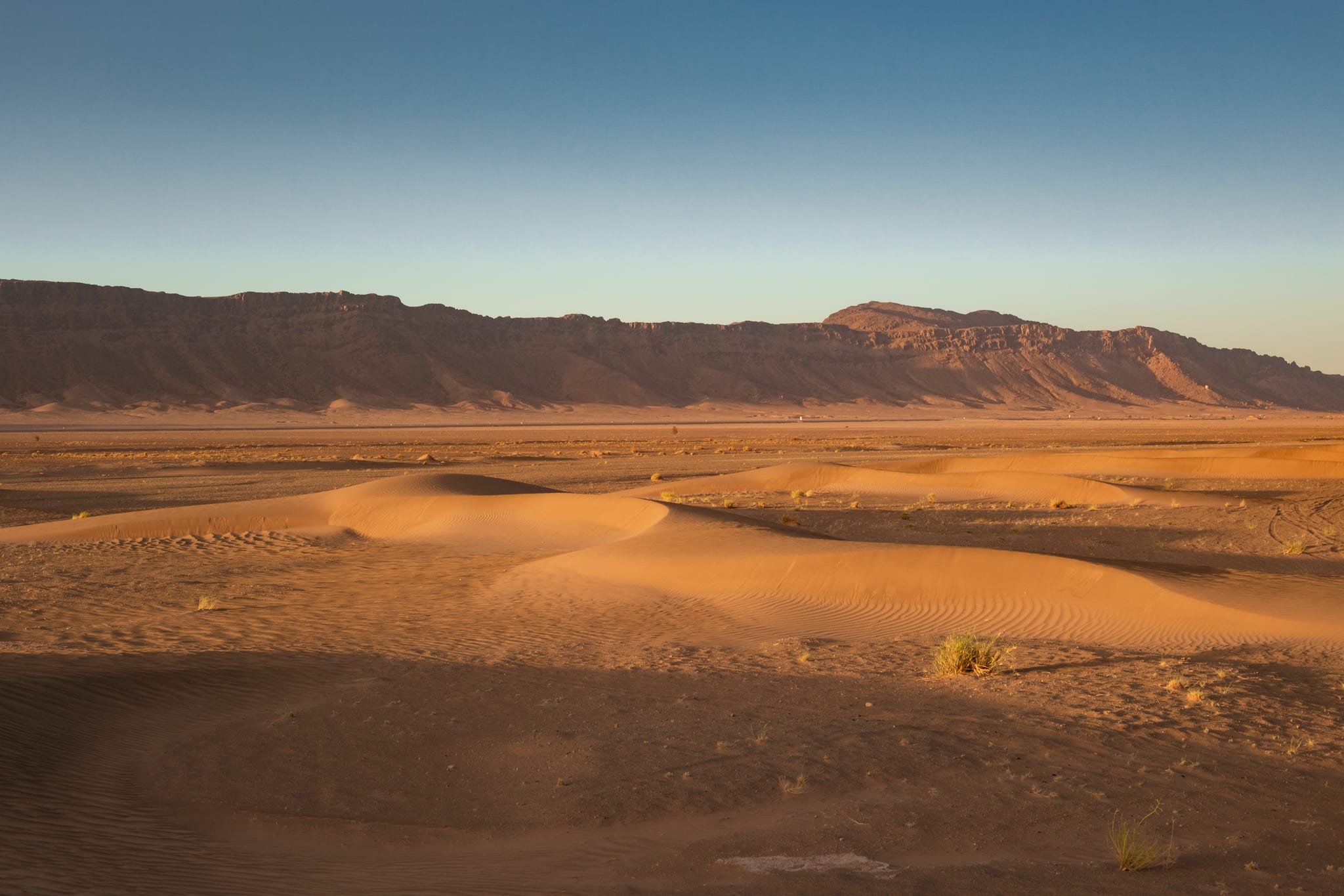 Panorama sur le désert de Zagora