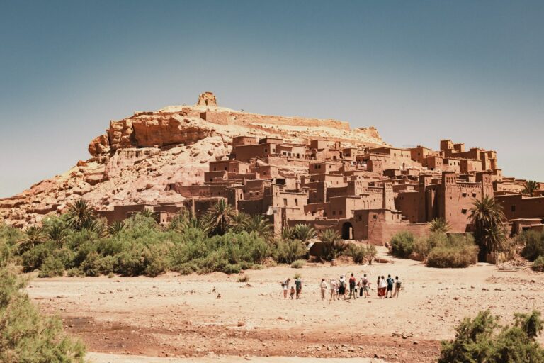 vue du village de Ksar ait Ben Haddou